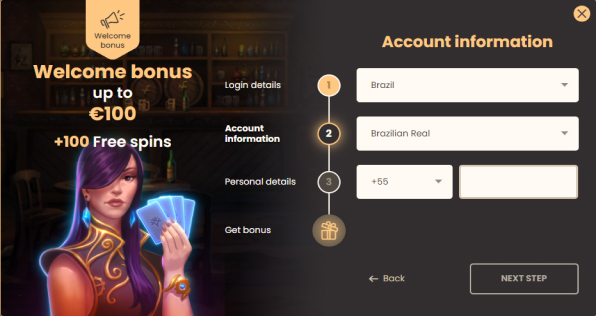 NationalCasino Registrazione