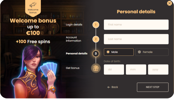 NationalCasino Registrazione